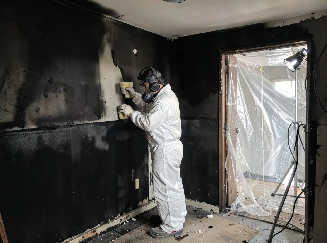 Fire Damage Restoration company in Spragueville, IA